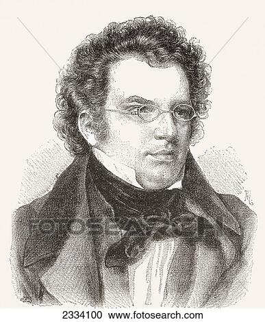 Stock Image - Franz Peter Schubert, 1797 ÃƒÂ¢Ã¢â‚¬Å¡Ã‚Â¬. Fotosearch