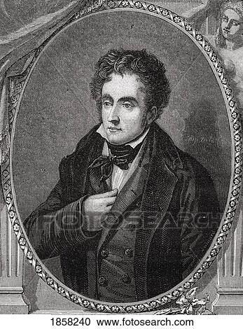 François René De Chateaubriand, 1768-1848. French Politician And Author. From Histoire De La Revolution Francaise By Louis Blanc. View Large Photo Image Stock Image - François René De Chateaubriand, 1768-1848. French Politician And Author. From Histoire De La Revolution Francaise By Louis Blanc.. Fotosearch