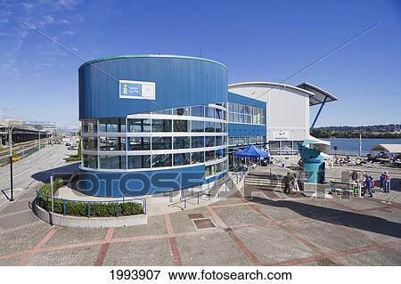 Stock Photo - Fraser River Discovery Centre, New Westminster, British Columbia, Canada. Fotosearch