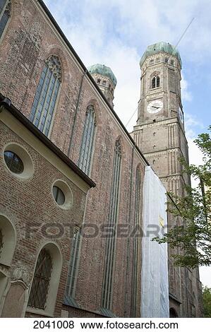 Stock Photo - Frauenkirche, Munich, Bavaria, Germany. Fotosearch