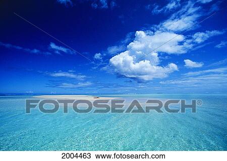 French Polynesia, Bora Bora, View Of Turquoise Lagoon Sand Bar In Center Of Water View Large Photo Image Stock Image - French Polynesia, Bora Bora, View Of Turquoise Lagoon Sand Bar In Center Of Water. Fotosearch