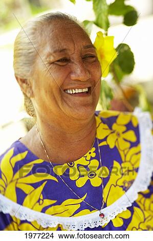 French Polynesia, Tahiti, Maupiti, Local Woman. View Large Photo Image Picture - French Polynesia, Tahiti, Maupiti, Local Woman.. Fotosearch
