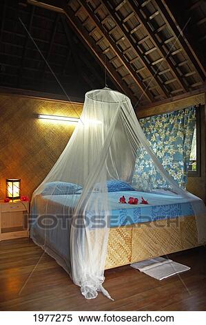 French Polynesia, Tahiti, Maupiti, Hotel Bedroom. View Large Photo Image Stock Photography - French Polynesia, Tahiti, Maupiti, Hotel Bedroom.. Fotosearch