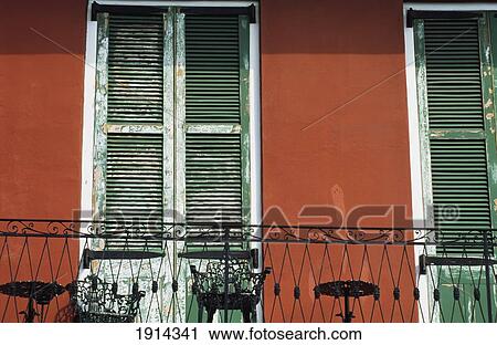 Stock Image - French Quarter. Fotosearch