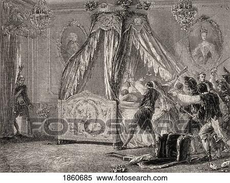 French Revolution Storming The Queen's Bedroom October 1789 View Large Photo Image Stock Photography - French Revolution Storming The Queen's Bedroom October 1789. Fotosearch