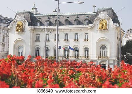 French Style Building, Vienna, Austria View Large Photo Image Stock Photo - French Style Building, Vienna, Austria. Fotosearch