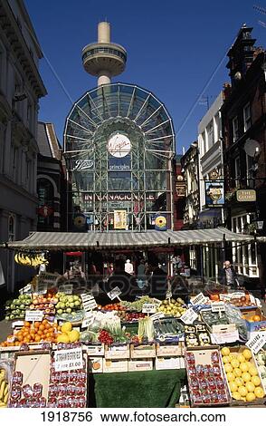 Fresh Fruit And Veg Stall View Large Photo Image Stock Photograph - Fresh Fruit And Veg Stall. Fotosearch