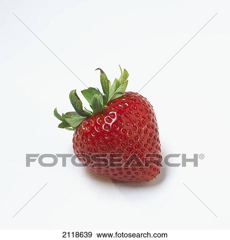 Fresh Ripe Strawberry Against White Background View Large Photo Image Stock Photo - Fresh Ripe Strawberry Against White Background. Fotosearch