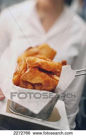 Fried food in a restaurant; boston massachusetts usa View Large Photo Image Stock Photograph - Fried food in a restaurant; boston massachusetts usa. Fotosearch