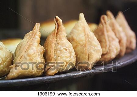 Fried Samosas On Plate, Close Up, Jaipur, Rajasthan, India View Large Photo Image Stock Photo - Fried Samosas On Plate, Close Up, Jaipur, Rajasthan, India. Fotosearch