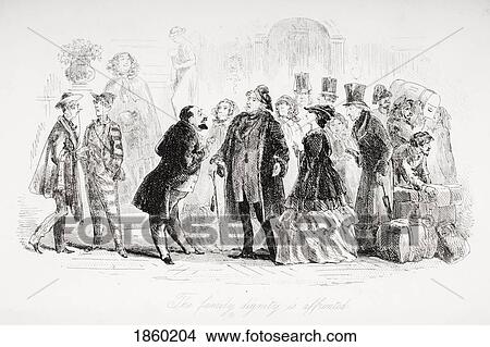 Picture - From The Charles Dickens Novel Little Dorrit.. Fotosearch