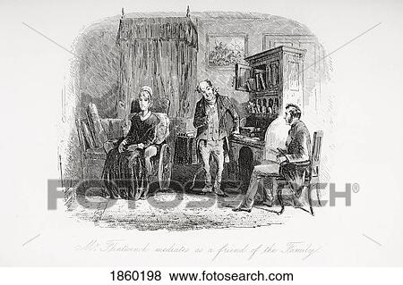Stock Photo - From The Charles Dickens Novel Little Dorrit.. Fotosearch