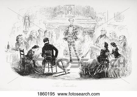 Stock Photography - From The Charles Dickens Novel Seven Poor Travellers. Fotosearch