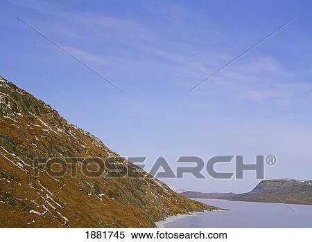 Frozen Bay At Kangerlussuaq View Large Photo Image Stock Photography - Frozen Bay At Kangerlussuaq. Fotosearch