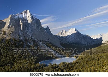 Frozen Elbow Lake; Kananaskis, Alberta, Canada View Large Photo Image Stock Photo - Frozen Elbow Lake; Kananaskis, Alberta, Canada. Fotosearch