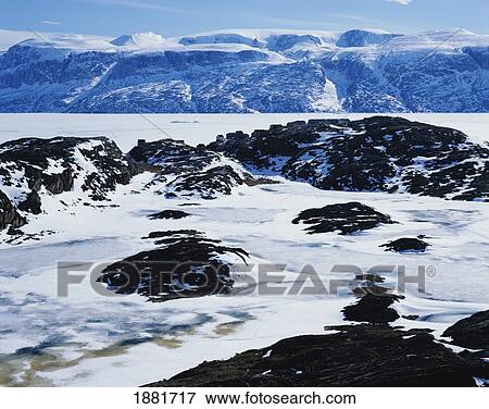 Stock Photo - Frozen Sea At Uummannaq Island. Fotosearch