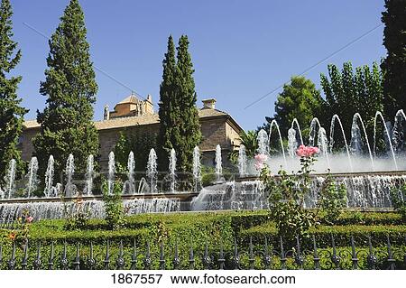 Fuente Del Triunfo Fountain And Royal Hospital, Granada, Spain View Large Photo Image Stock Photo - Fuente Del Triunfo Fountain And Royal Hospital, Granada, Spain. Fotosearch