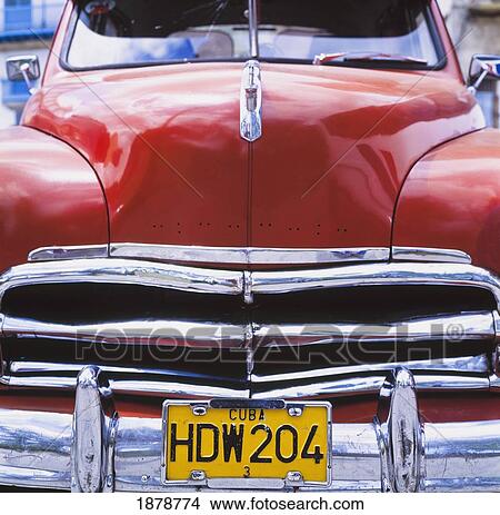 Full Front Detail Of A Chevy. View Large Photo Image Picture - Full Front Detail Of A Chevy.. Fotosearch