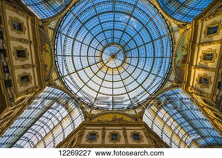 Galleria Vittorio Emanuele II; Milan, Lombardy, Italy View Large Photo Image Stock Photo - Galleria Vittorio Emanuele II; Milan, Lombardy, Italy. Fotosearch
