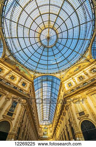 Galleria Vittorio Emanuele II; Milan, Lombardy, Italy View Large Photo Image Stock Photography - Galleria Vittorio Emanuele II; Milan, Lombardy, Italy. Fotosearch