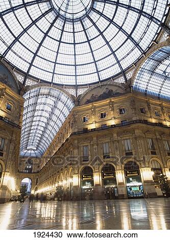 Stock Image - Galleria Vittorio Emanuele Ii. Fotosearch