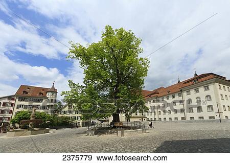 Gallusplatz, St. Gallen, Switzerland View Large Photo Image Stock Photo - Gallusplatz, St. Gallen, Switzerland. Fotosearch
