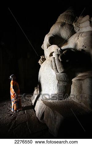 Ganesh statue in a cave; Hampi, Karnataka, India View Large Photo Image Stock Image - Ganesh statue in a cave; Hampi, Karnataka, India. Fotosearch