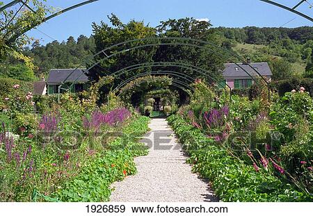 Stock Photo - Garden At Monet's House. Fotosearch