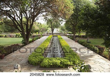 Garden At Samode Bagh, Rajasthan, Rajasthan, India View Large Photo Image Stock Photo - Garden At Samode Bagh, Rajasthan, Rajasthan, India. Fotosearch