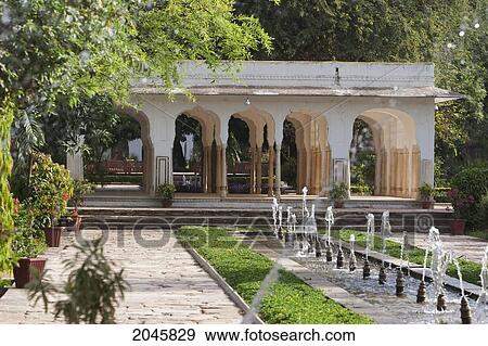 Garden At Samode Bagh, Rajasthan, Rajasthan, India View Large Photo Image Stock Photo - Garden At Samode Bagh, Rajasthan, Rajasthan, India. Fotosearch