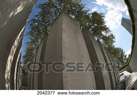 Garden Of Exile, Jewish Museum, Berlin, Germany View Large Photo Image Stock Photo - Garden Of Exile, Jewish Museum, Berlin, Germany. Fotosearch