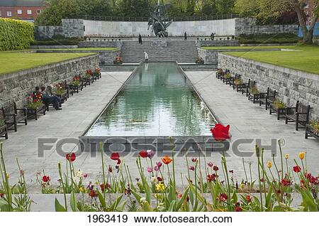 Garden Of Remembrance, Dublin, Ireland View Large Photo Image Stock Photo - Garden Of Remembrance, Dublin, Ireland. Fotosearch