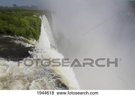 Garganta del Diablo (Devil's Throat), Iguazu Falls, Misiones, Argentina View Large Photo Image Stock Photo - Garganta del Diablo (Devil's Throat), Iguazu Falls, Misiones, Argentina. Fotosearch