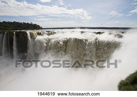Stock Photo - Garganta del Diablo (Devil's Throat), Iguazu Falls, Misiones, Argentina. Fotosearch