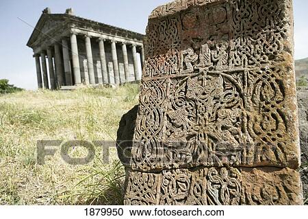 Garni Ruins And Tablet View Large Photo Image Stock Image - Garni Ruins And Tablet. Fotosearch