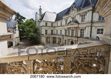 Gaston D'orleans Wing Of Chateau De Blois, Blois, France View Large Photo Image Stock Image - Gaston D'orleans Wing Of Chateau De Blois, Blois, France. Fotosearch