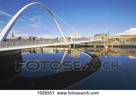 Gateshead Millennium Bridge; Newcastle Upon Tyne, England View Large Photo Image Stock Image - Gateshead Millennium Bridge; Newcastle Upon Tyne, England. Fotosearch
