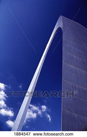Stock Photo - Gateway Arch, Close Up. Fotosearch