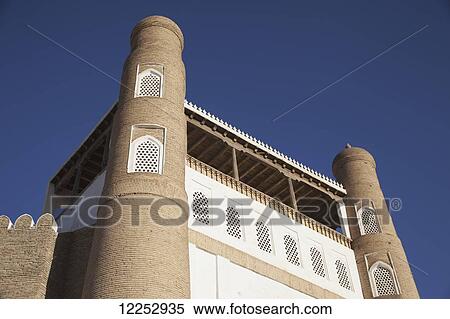 Stock Photography - Gateway of the Ark Fortress, Old Town; Bukhara, Uzbekistan. Fotosearch