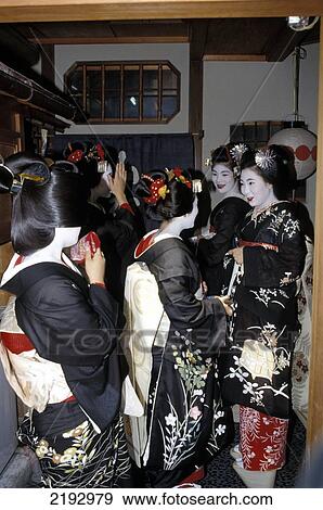Geisha, Kyoto, Japan View Large Photo Image Stock Photo - Geisha, Kyoto, Japan. Fotosearch