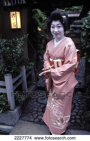Geisha, Tokyo, Japan. View Large Photo Image Picture - Geisha, Tokyo, Japan.. Fotosearch