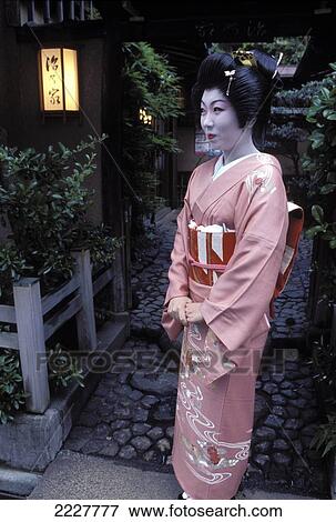 Geisha, Tokyo, Japan. View Large Photo Image Stock Photo - Geisha, Tokyo, Japan.. Fotosearch