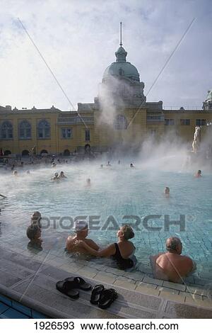 Stock Image - Gellert Baths. Fotosearch