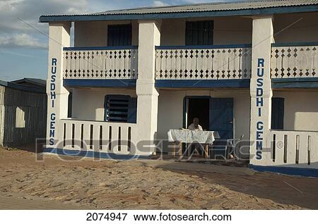 Gem Wholesaler In Ilakaka, Fianarantsoa Province, Madagascar View Large Photo Image Stock Photo - Gem Wholesaler In Ilakaka, Fianarantsoa Province, Madagascar. Fotosearch