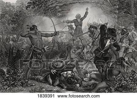 General Goffe Repulsing The Indians At Hadley Massachusetts Usa 1675 General William Goffe C. 1605-C. 1679 English Soldier Parliamentarian And Regicide From A 19Th Century Print Engraved By J Stephenson After E H Corbould View Large Photo Image Stock Image - General Goffe Repulsing The Indians At Hadley Massachusetts Usa 1675 General William Goffe C. 1605-C. 1679 English Soldier Parliamentarian And Regicide From A 19Th Century Print Engraved By J Stephenson After E H Corbould. Fotosearch