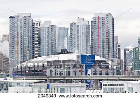 Stock Photo - General Motors Place, Vancouver, British Columbia. Fotosearch