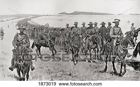 General Piet Cronje's Force On Their March South During The Second Boer War. From The Book South Africa And The Transvaal War By Louis Creswicke, Published 1900. View Large Photo Image Stock Photo - General Piet Cronje's Force On Their March South During The Second Boer War. From The Book South Africa And The Transvaal War By Louis Creswicke, Published 1900.. Fotosearch