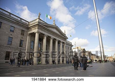 Picture - General Post Office On O'connell Street; Dublin Ireland. Fotosearch