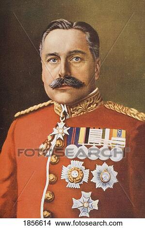 Picture - General Sir Douglas Haig, 1861-1928. Field Marshal, Commander British Expeditionary Force. From A Photograph By J. Russell And Sons.. Fotosearch