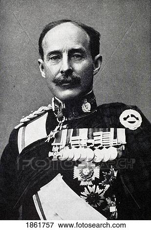 Stock Photo - General Sir Ian Standish Monteith Hamilton British Soldier 1851 To 1947 When A Colonel From A Roving Commission By Winston S. Churchill Published By Scribners 1930. Fotosearch